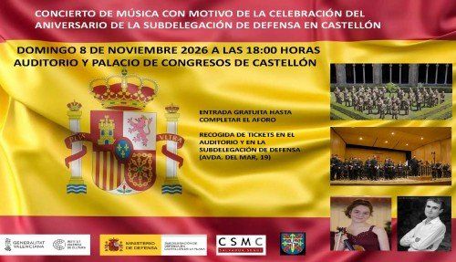 Concierto por el aniversario de la Subdelegación de Defensa