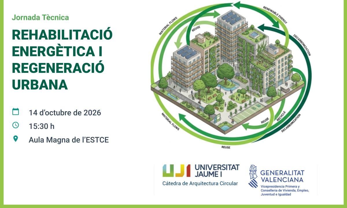 Jornada sobre rehabilitación energética y regeneración urbana
