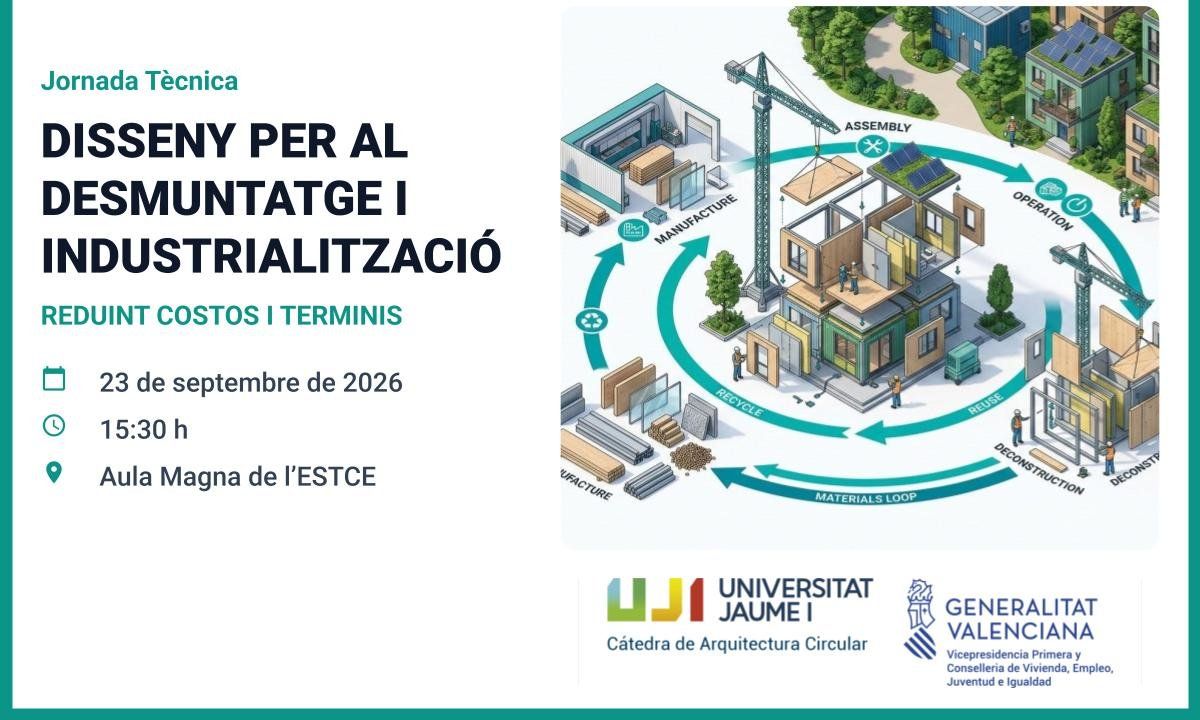 Disseny per al desmuntatge i industrialització: Reduint costos i terminis