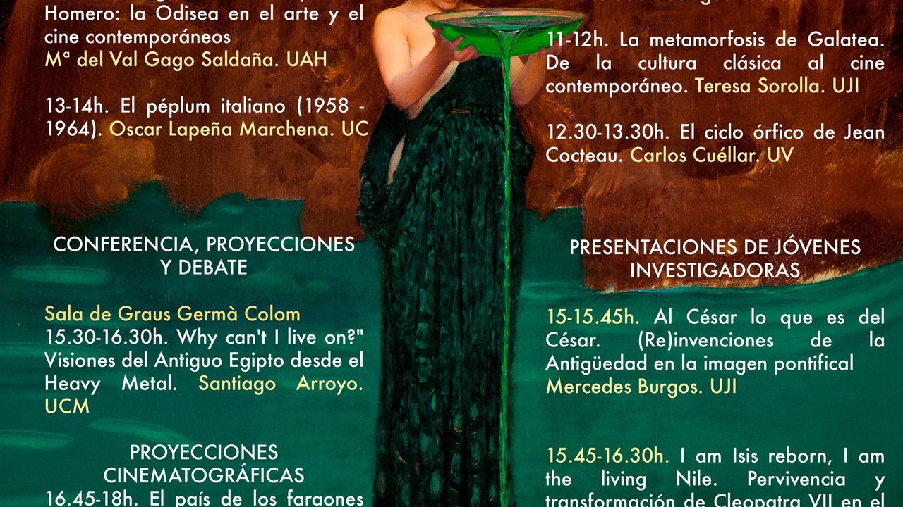 (Re)inventar la Antigüedad: ficciones artísticas, literarias y cinematográficas