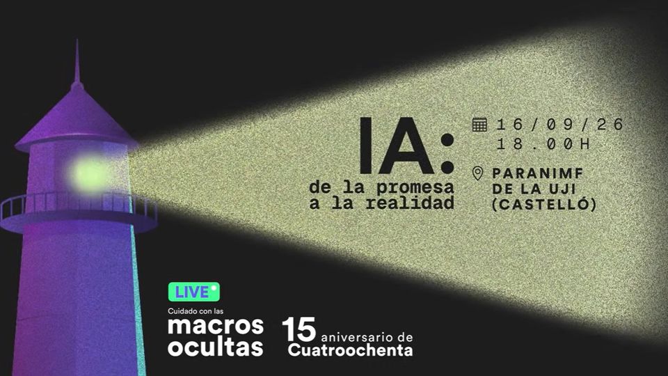 Jornada 15 aniversari 480: «IA: de la promesa a la realitat»