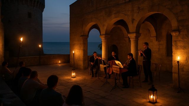 Peñíscola cierra su gran cita barroca en el castillo del Papa Luna
